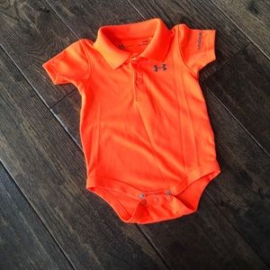 Baby Boy Under Armour Polo Bodysuit